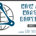 How a Host Routes Network