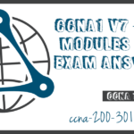 CCNA1 v7 ITN Modules 4 7 Exam Answers