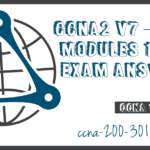 CCNA2 v7 SRWE Modules 10 13 Exam Answers