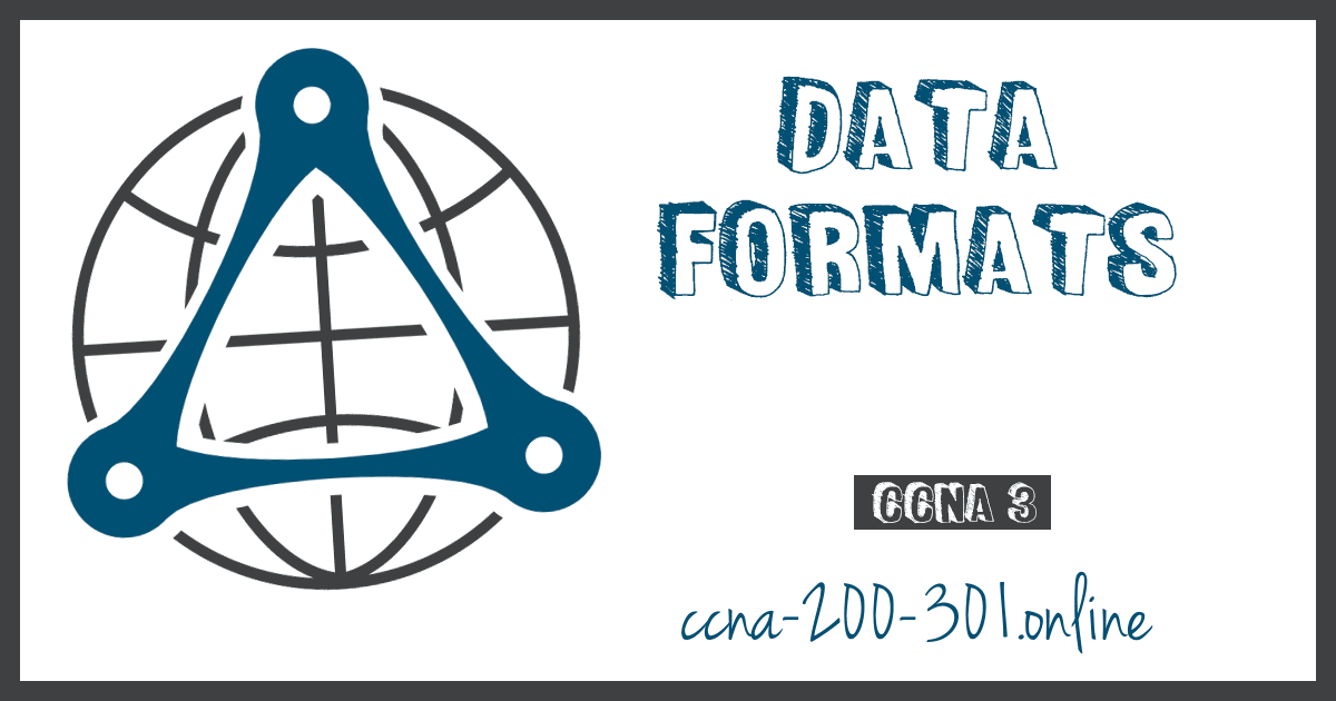 Data Formats CCNA